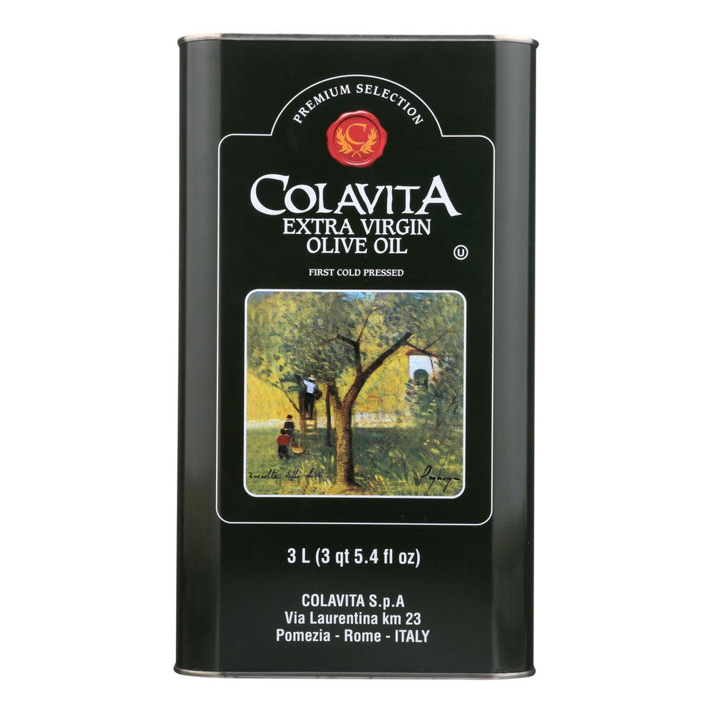 Colavita - Olive Oil Ex-virgin Tin - Case Of 4-3 Ltr