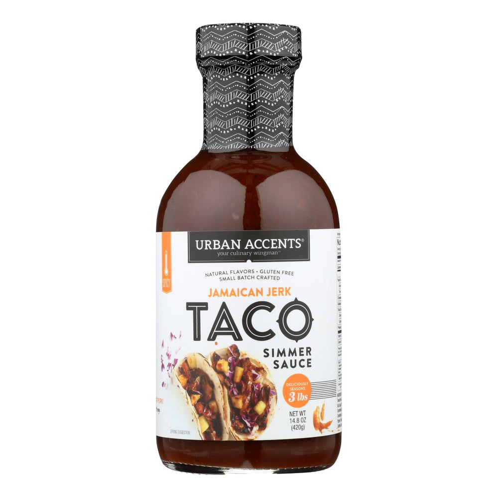 Urban Accents Jamaican Jerk Taco Sauce - Case Of 6 - 14.8 Oz