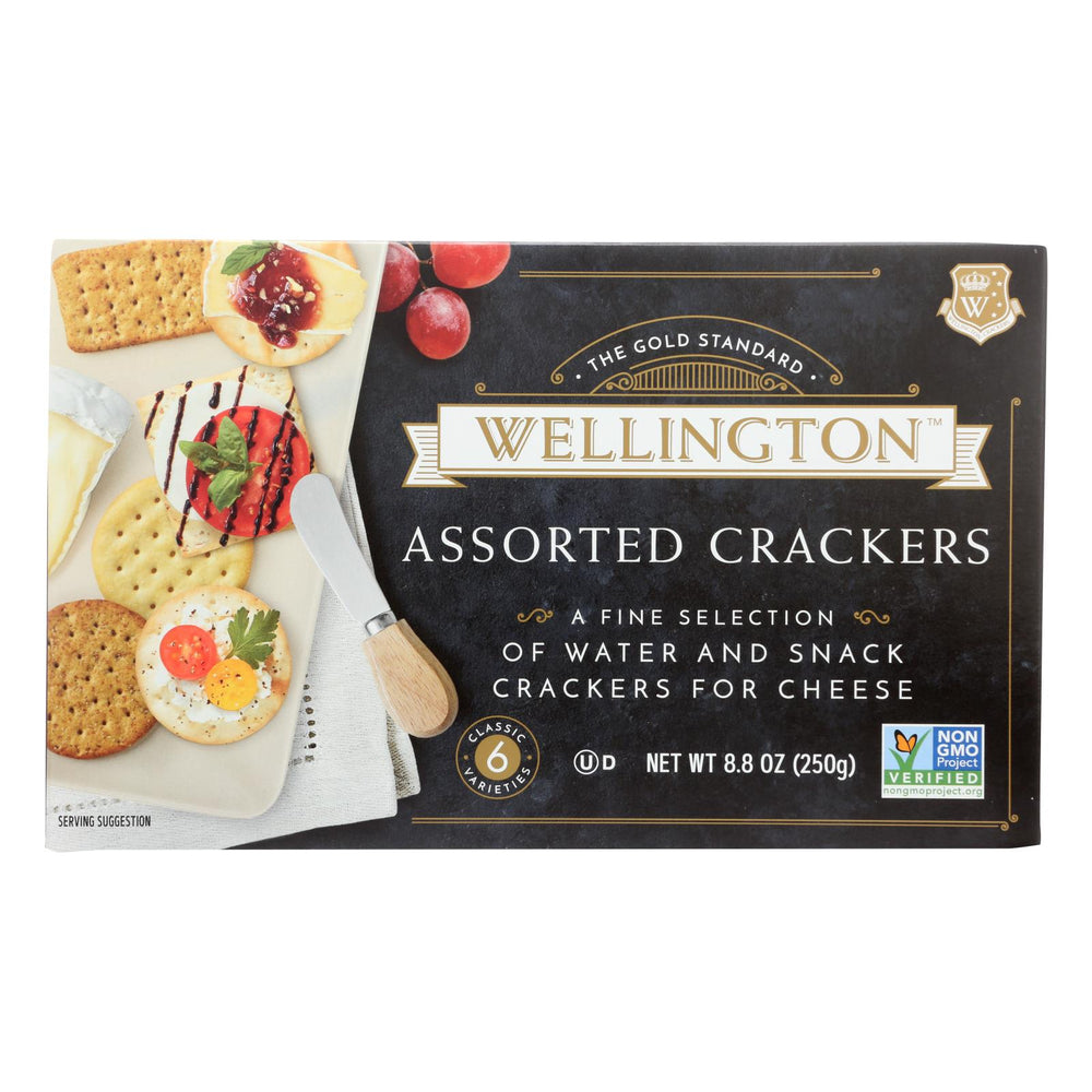 Wellington Cracker Assortment - Case Of 12 - 8.8 Oz