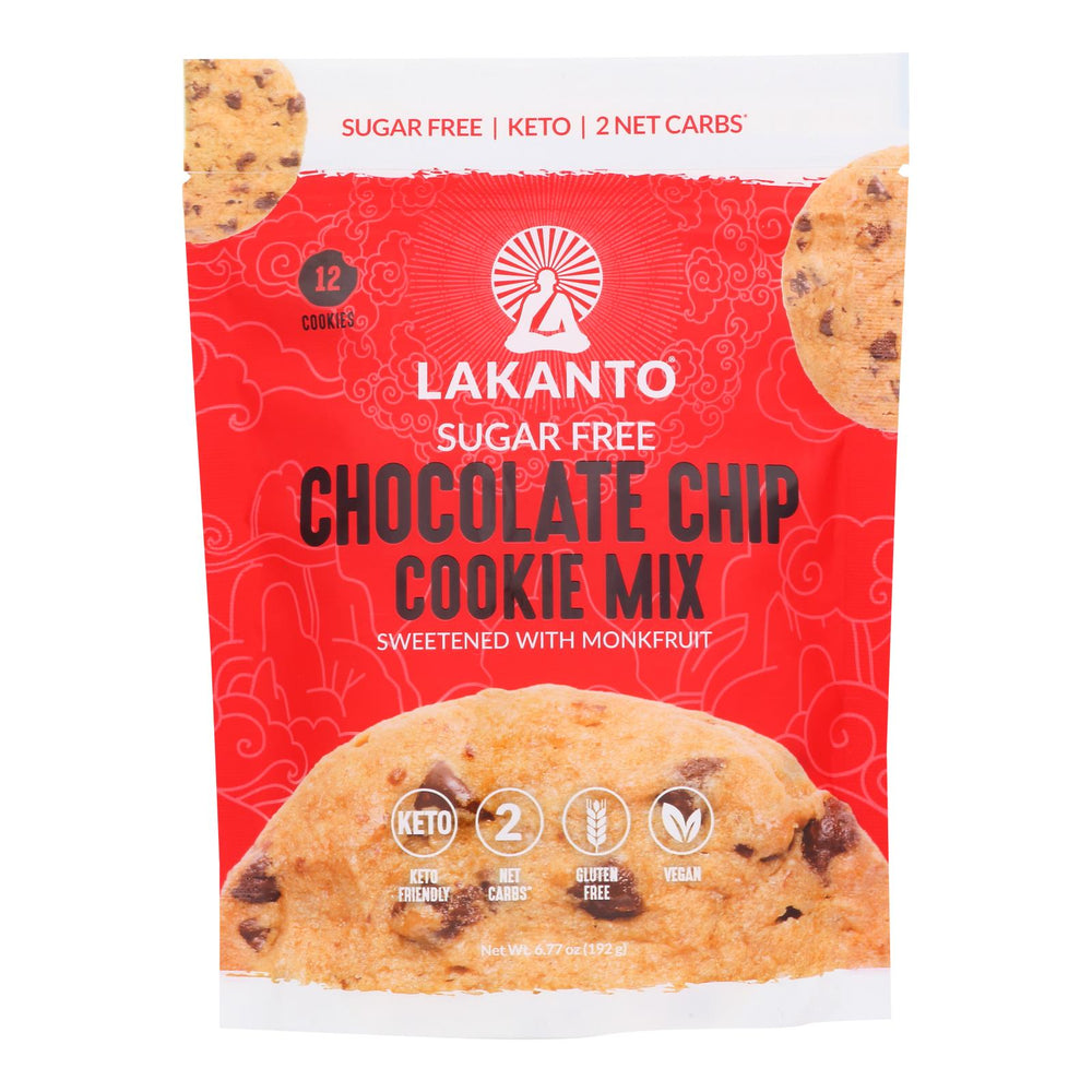 Lakanto - Mix Cookie Chocolate Chip Sugar Free - Case Of 8-6.77 Oz