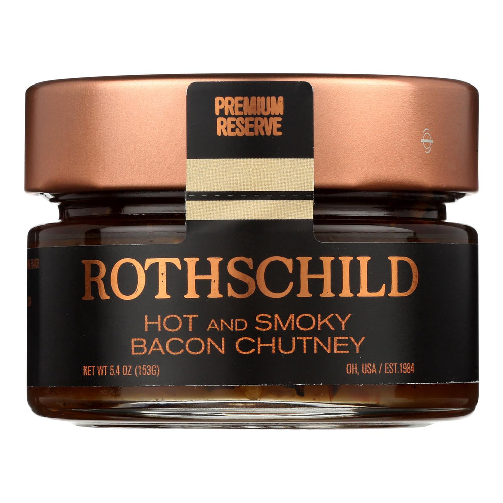 Robert Rothschild Farm - Chutney Hot Smoky Bacon - Case Of 12-5.4 Fz
