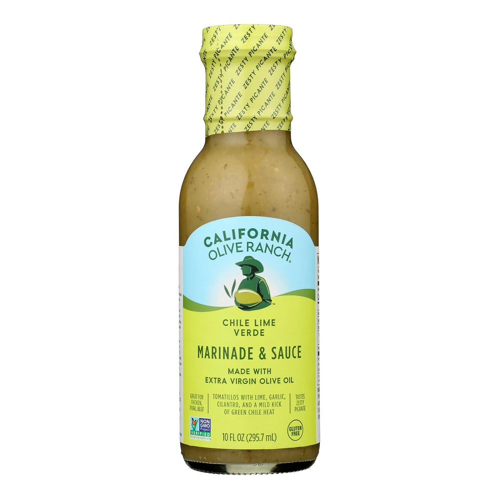 California Olive Ranch - Mrnde&sauce Chile Lime - Case Of 6-10 Fz