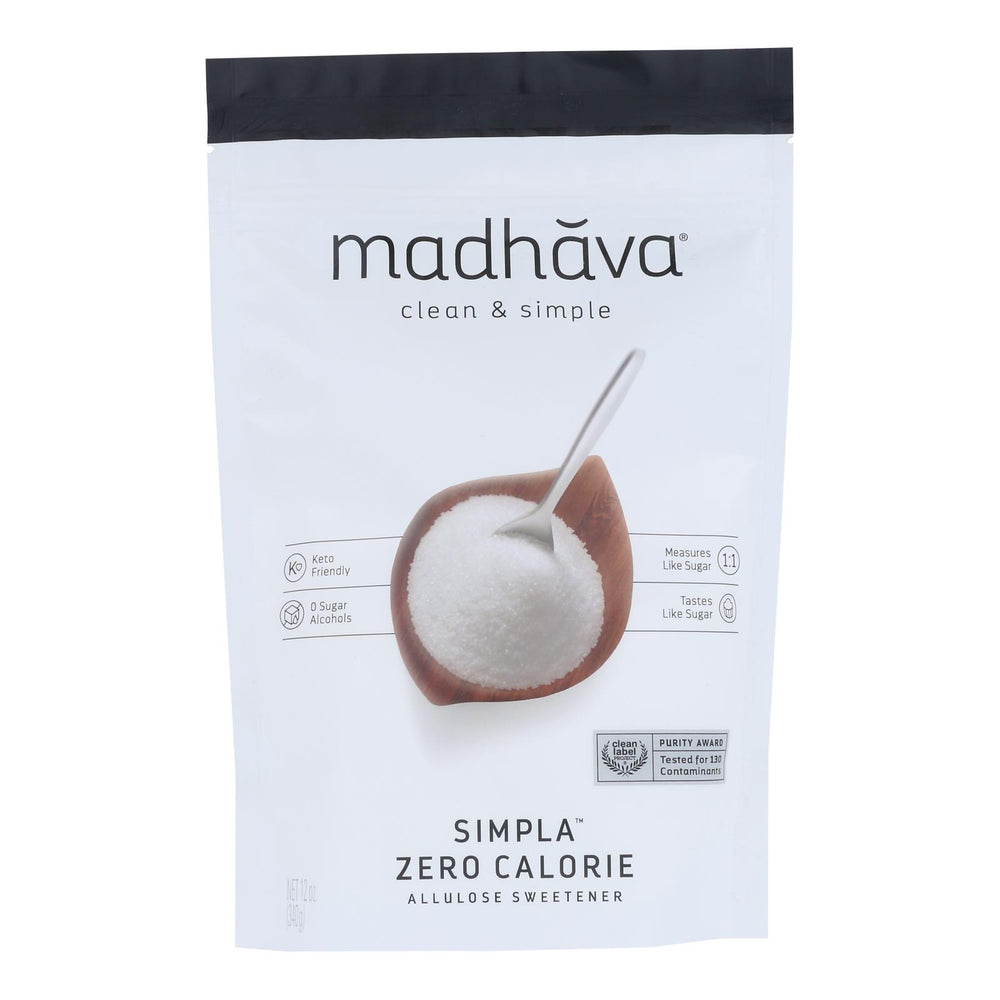Madhava Honey - Swtnr Allulose Simpla - Case Of 6-12 Oz