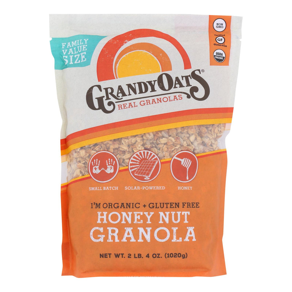 Grandyoats Granola Gluten-free Honey Nut - Case Of 4 - 36 Oz