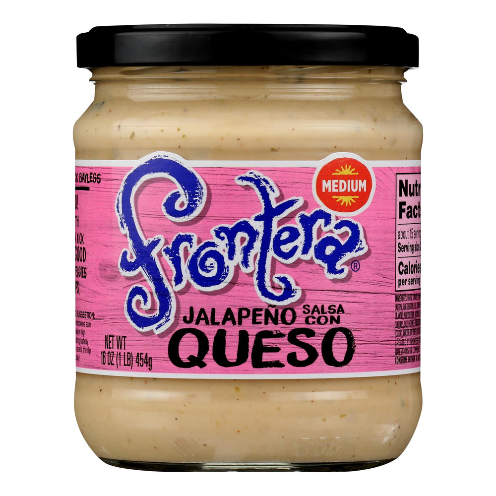 Frontera Foods - Salsa Jalapeno Con Queso - Case Of 6-16 Oz