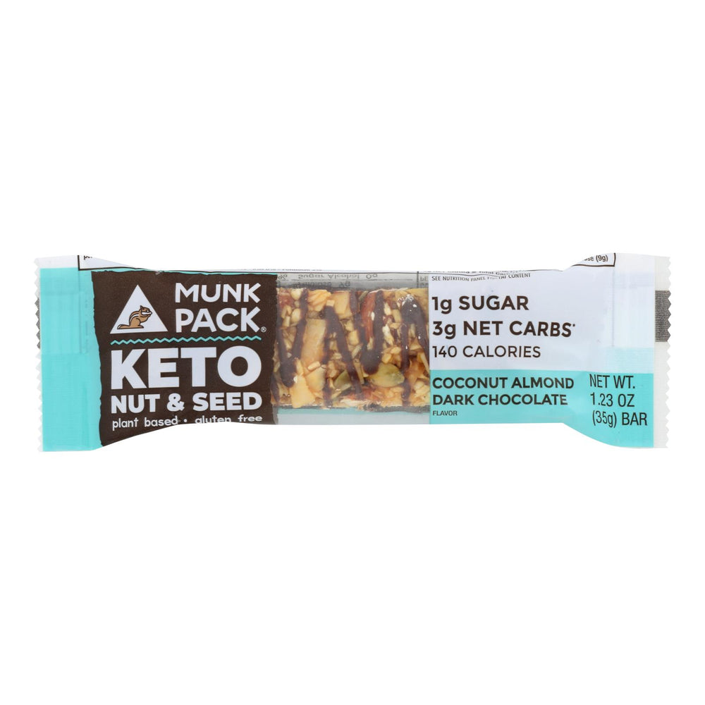Munk Pack - Br Coconut Almond Dark Chocolate Kto - Case Of 12-1.23 Oz