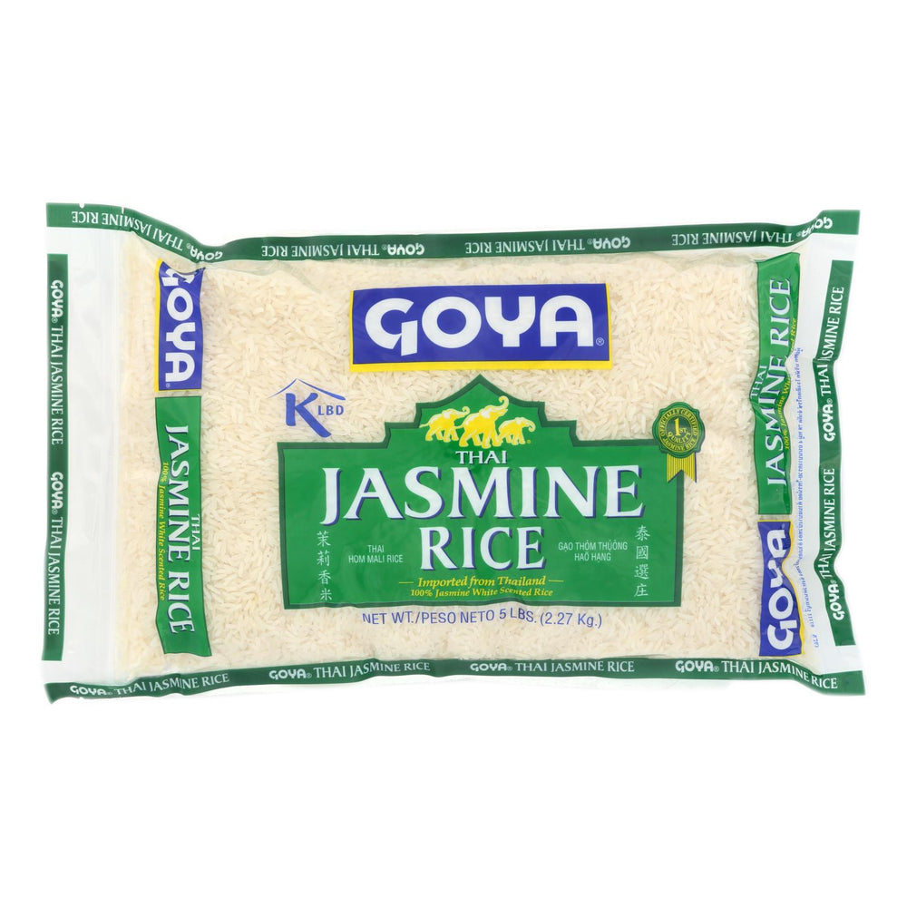 Goya - Rice Thai Jasmine - Case Of 8-5 Lb