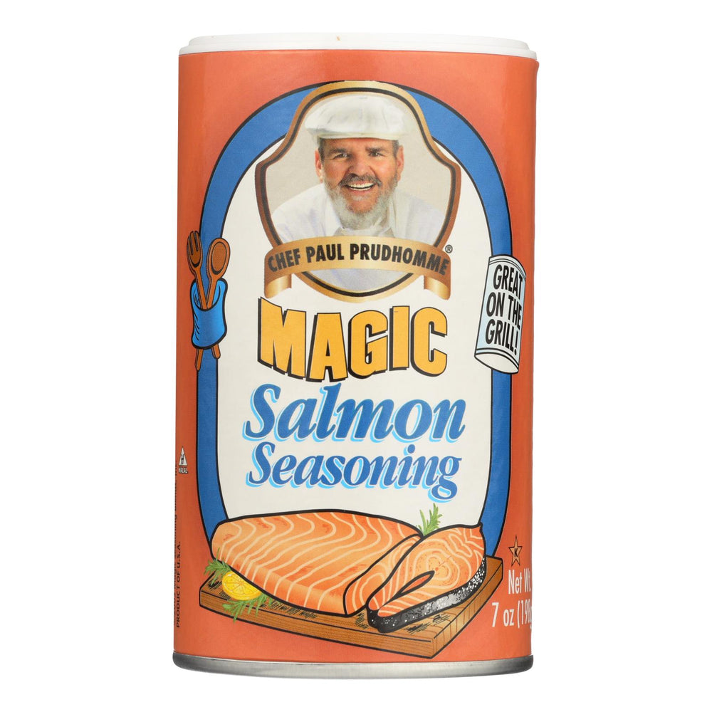 Chef Paul Prudhomme Magic Salmon Seasoning - Case Of 6 - 7 Oz