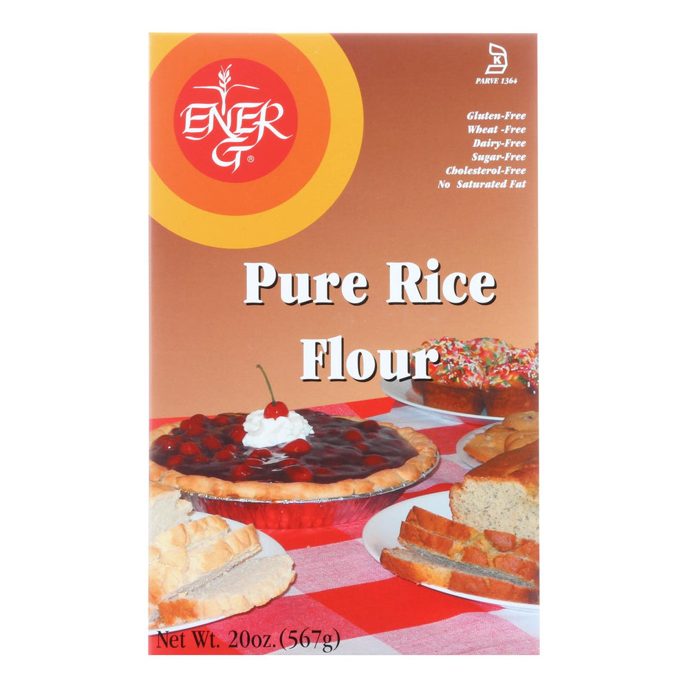 Ener-g Pure Rice Flour - Case Of 12 - 20 Oz