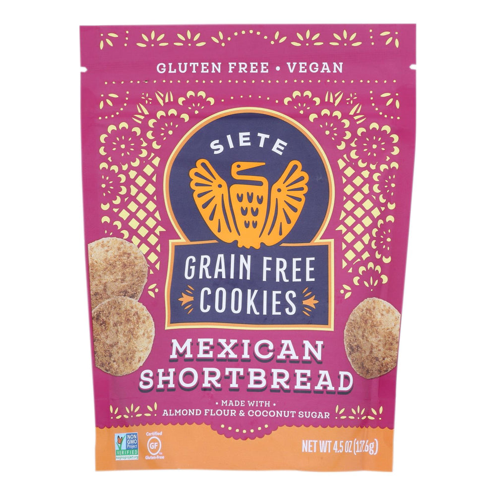 Siete - Cookie Mexican Shortbread - Case Of 10-4.5 Oz