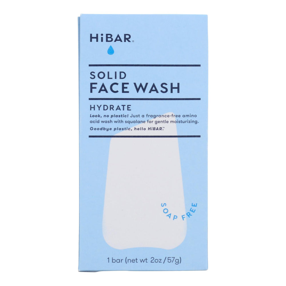 Hibar Inc - Face Wash Hydrate Solid - 1 Each-2 Oz