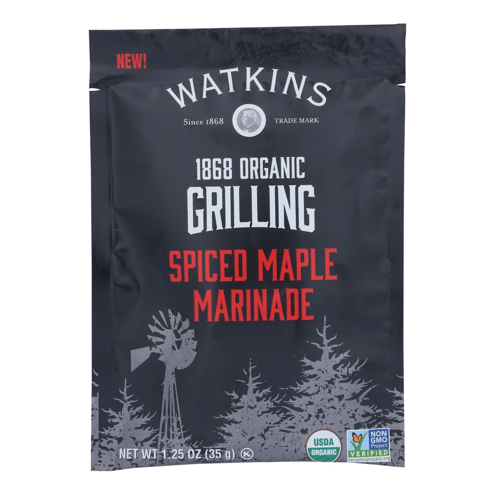 Watkins - Marinade Spiced Maple - Case Of 12-1.25 Oz