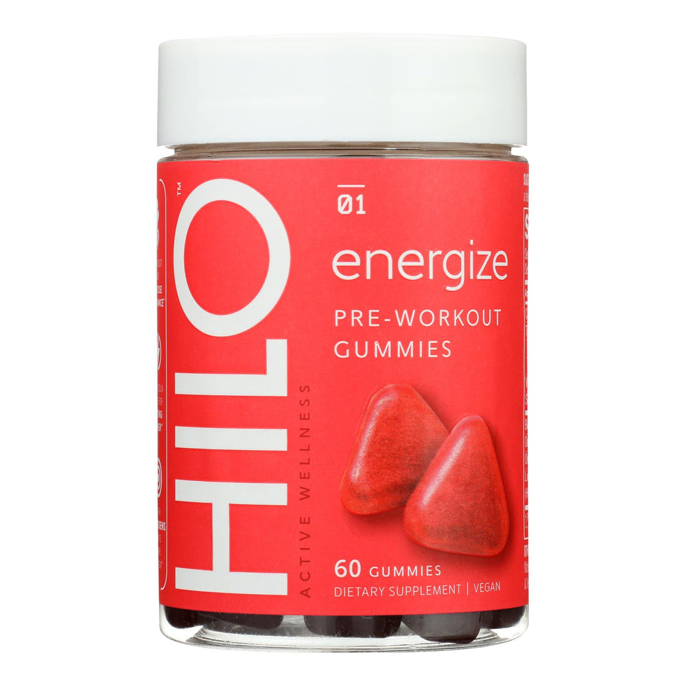 Hilo - Energize Pre Wkrout Gmmys - 1 Each-60 Ct