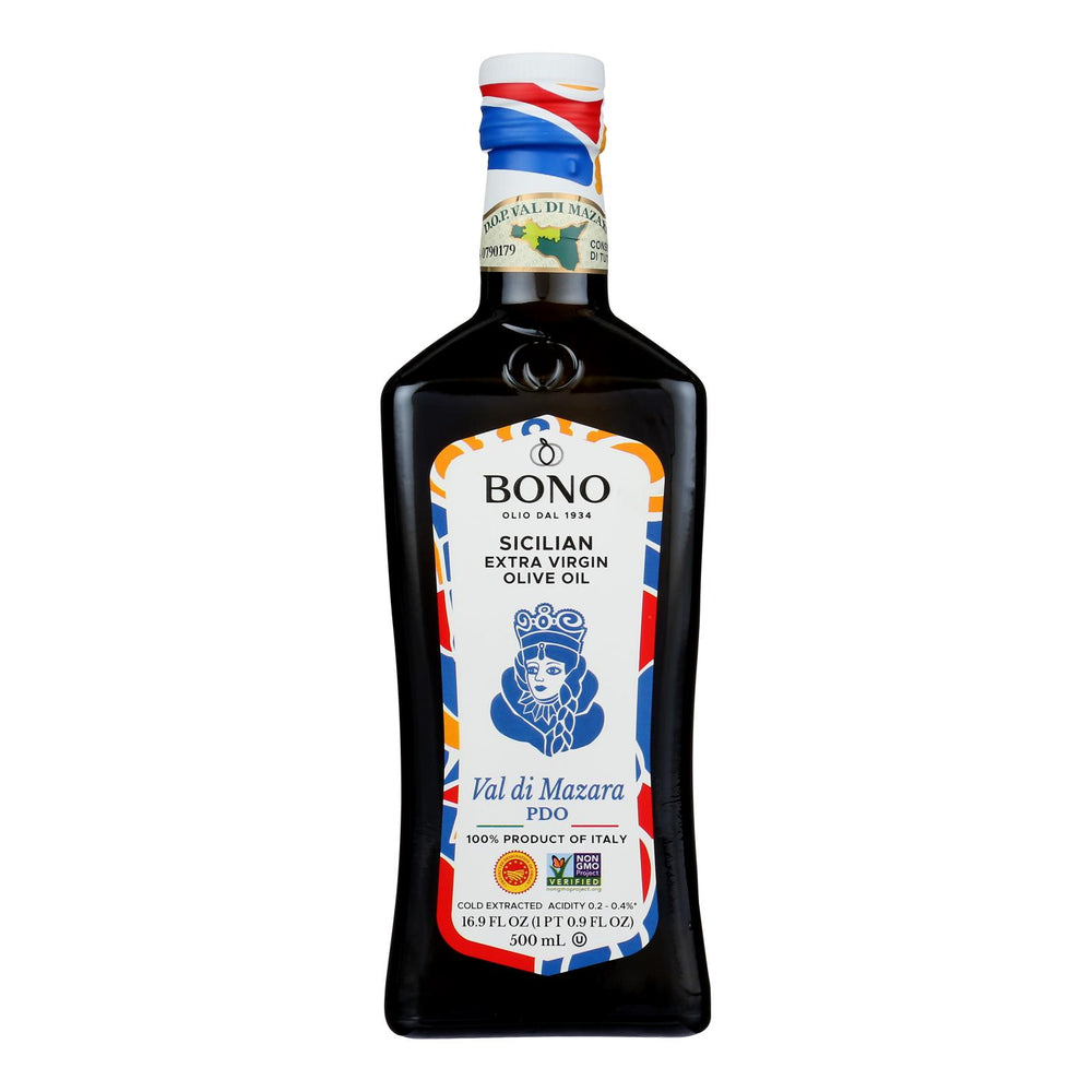 Bono Sicilian Extra Virgin Olive Oil - Case Of 6 - 16.9 Fz