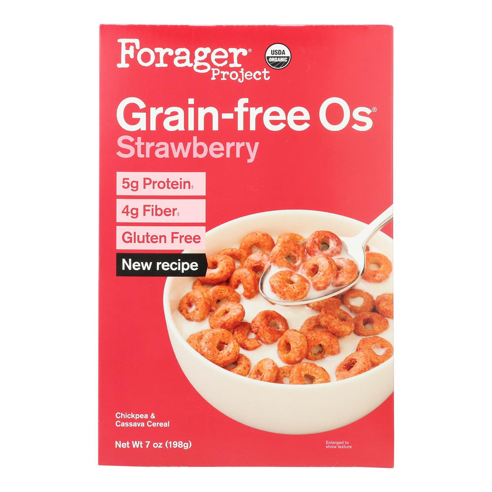 Forager Project - Cereal Strwbry Green Fr - Case Of 8-7 Oz