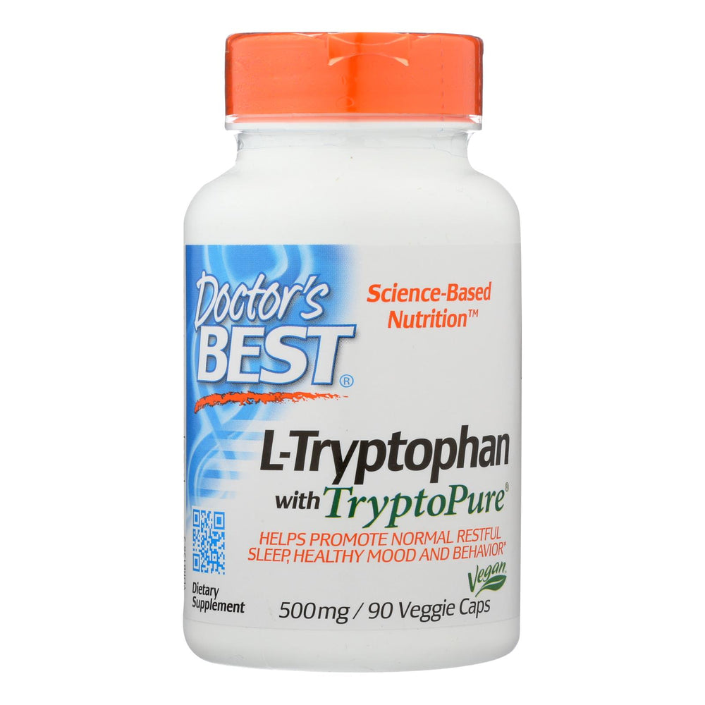 Doctor's Best - L-tryptophan 500mg - 1 Each-90 Vcap