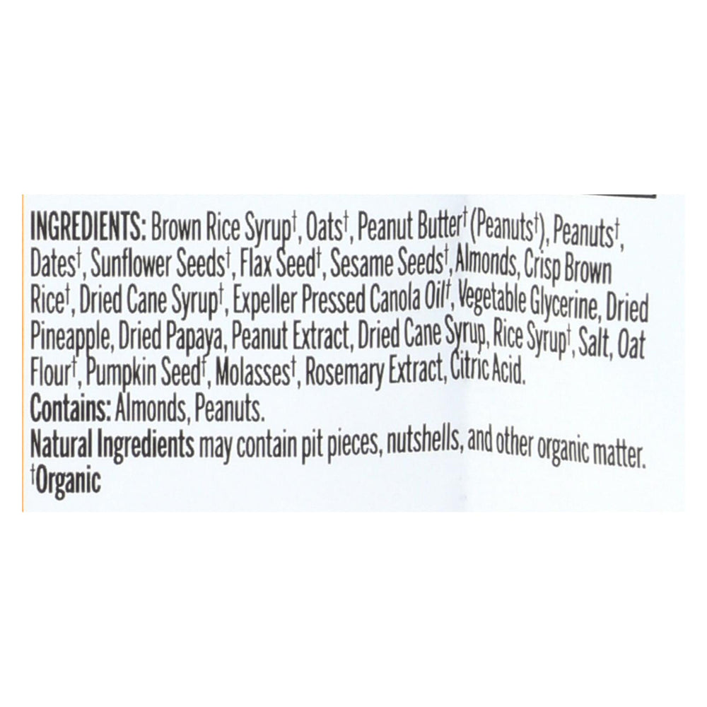 Probar Organic Peanut Butter Bar - Case Of 12 - 3 Oz
