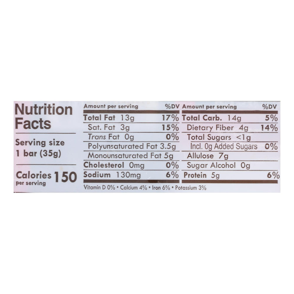 Munk Pack - Bar Nut/sd Caramel Sea Salt Kto - Case Of 12-1.23 Oz