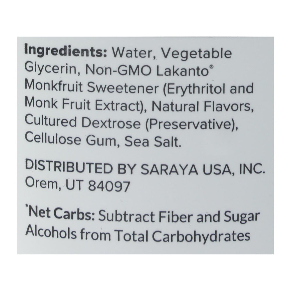 Lakanto - Simple Syrup Caramel - Case Of 8 - 16.5 Oz