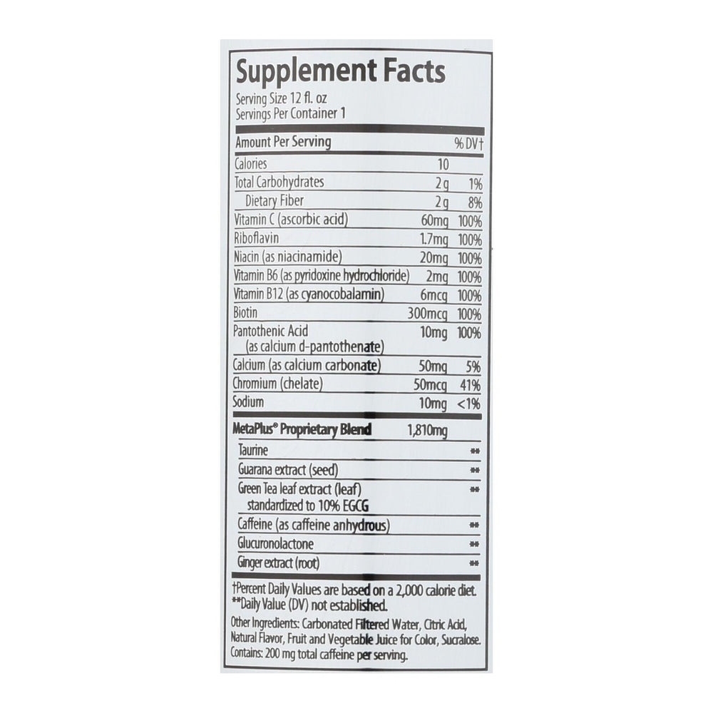 Celsius Live Fit Sparkling Watermelon Dietary Supplement - Case Of 12 - 12 Fz