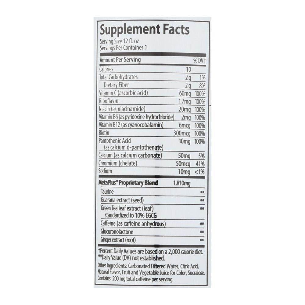 Celsius Live Fit Sparkling Watermelon Dietary Supplement - Case Of 12 - 12 Fz