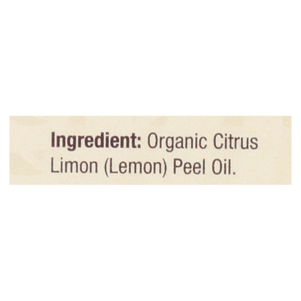 Nature's Answer - Organic Essential Oil - Lemon - 0.5 Oz.