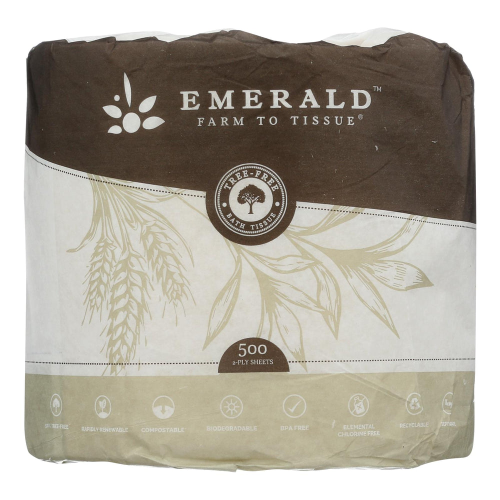 Emerald Brand - Bath Tissue 500 Sheet Rl - Cs Of 96-1 Ct