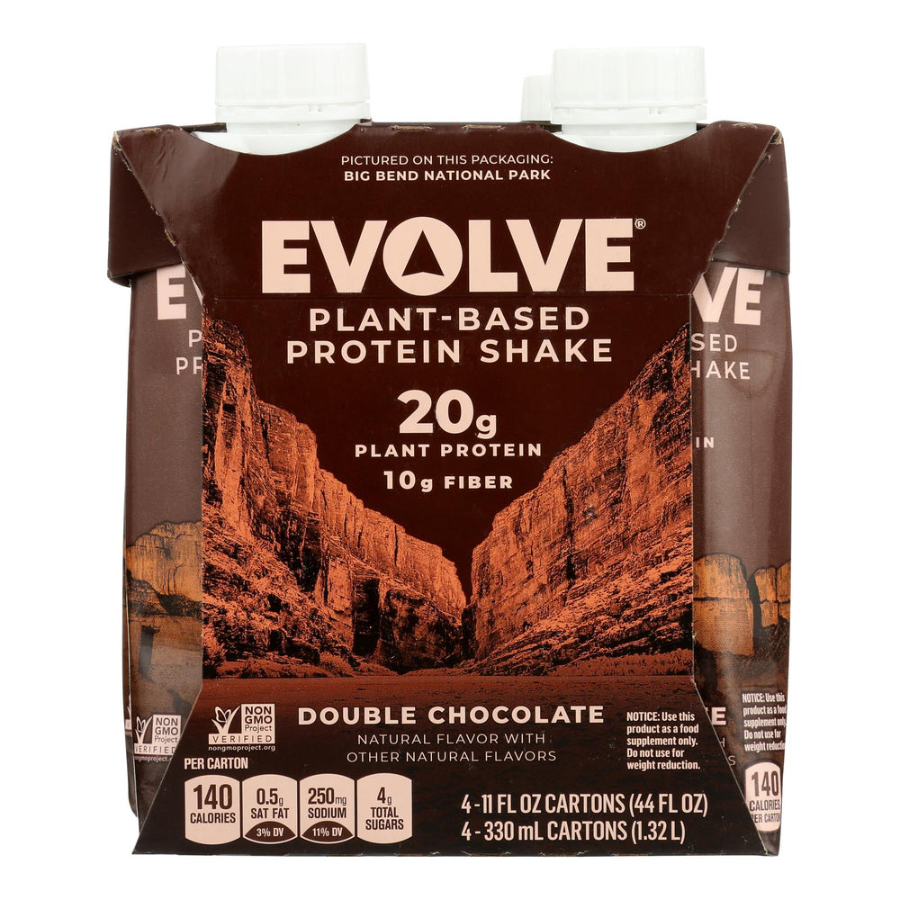 Evolve Classic Chocolate Protein Shakes - Case Of 3 - 4-11 Oz