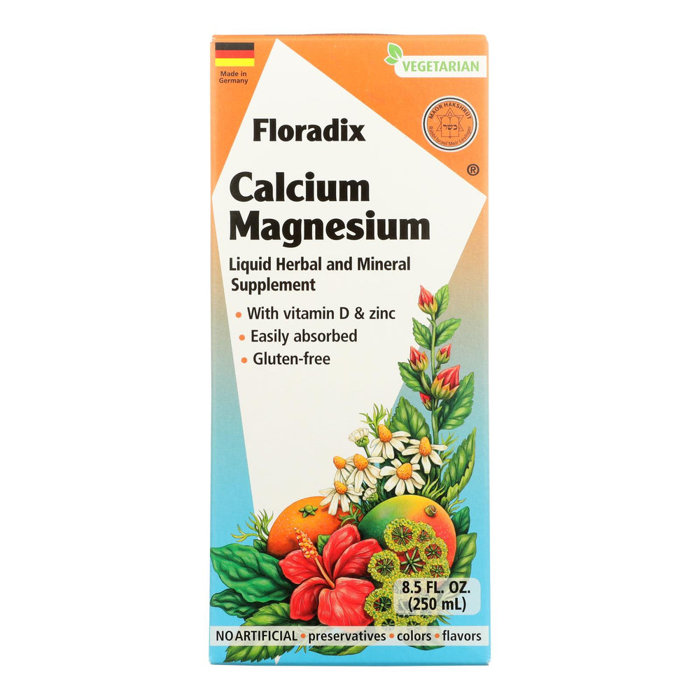 Floradix - Calcium Magnesium Liquid - 1 Each 1-8.5 Fz