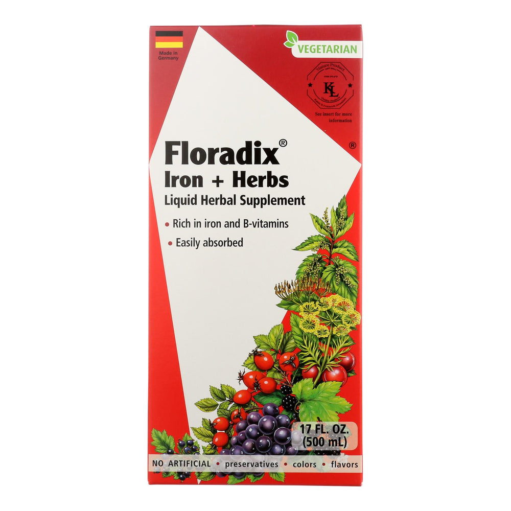 Floradix - Floradix Iron And Herbs - 1 Each 1-17 Fz