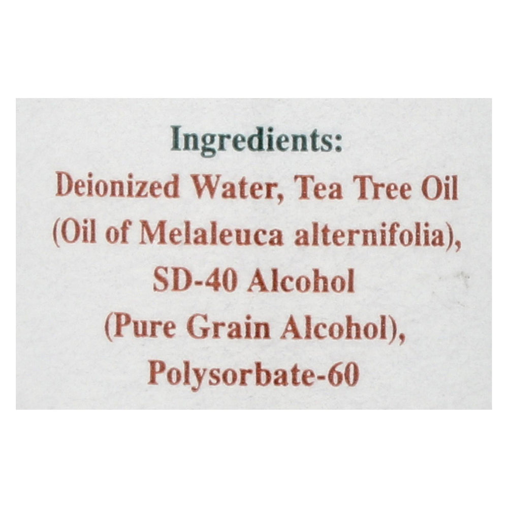 Tea Tree Therapy Water Soluble Tea Tree Oil - 2 Fl Oz