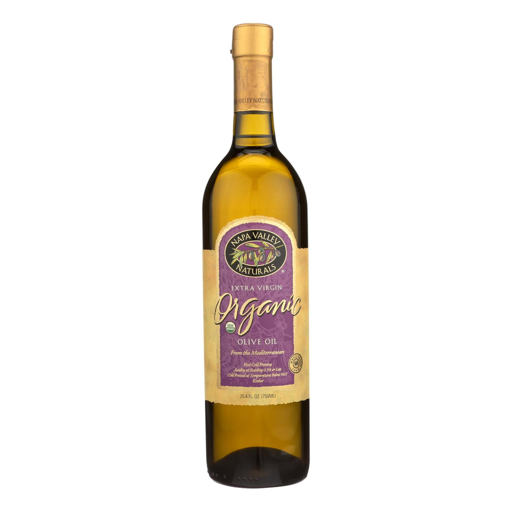 Napa Valley Naturals Organic Extra Virgin Oil - Olive - Case Of 12 - 25.4 Fl Oz.