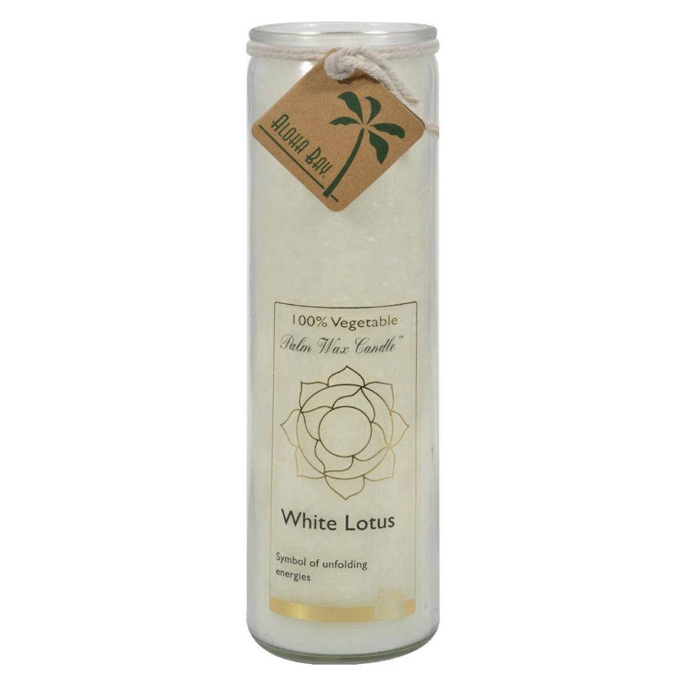 Aloha Bay - Chakra Jar Candle - White Lotus - 11 Oz