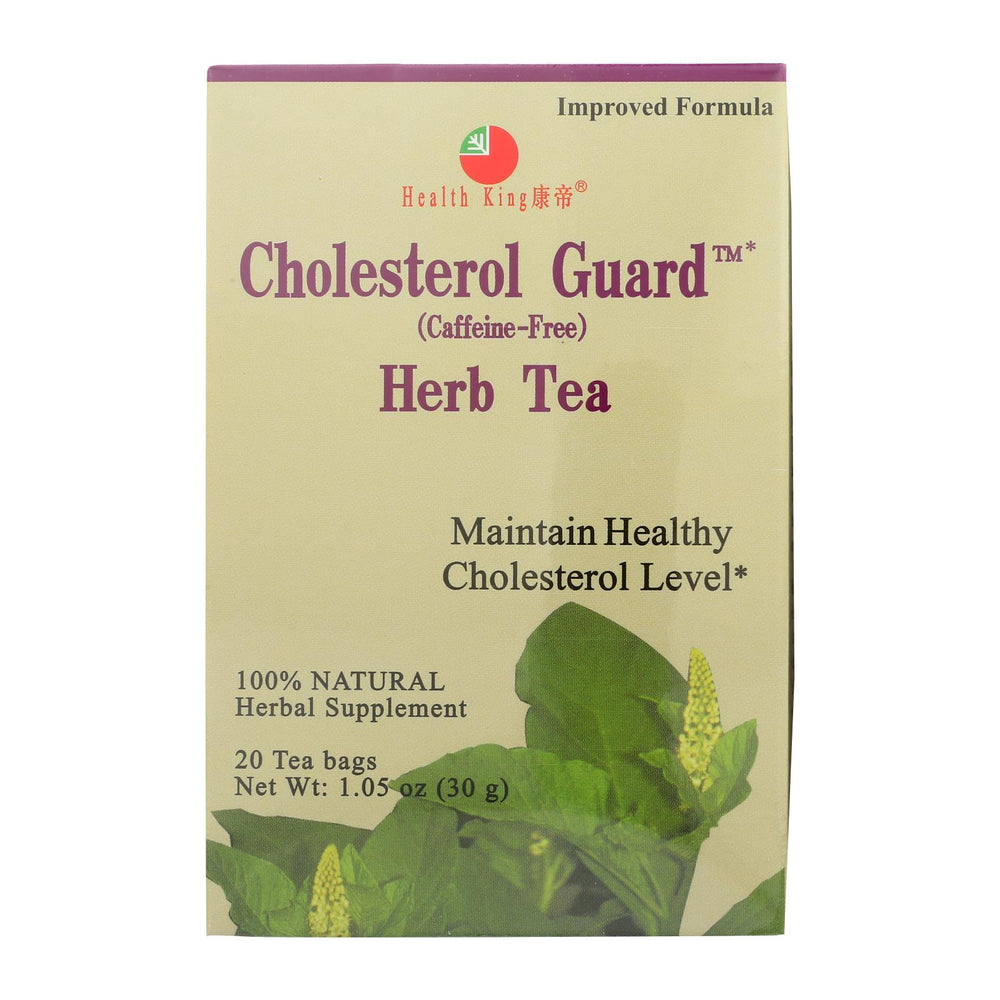 Health King Cholesterol Guard Herb Tea - 20 Tea Bags