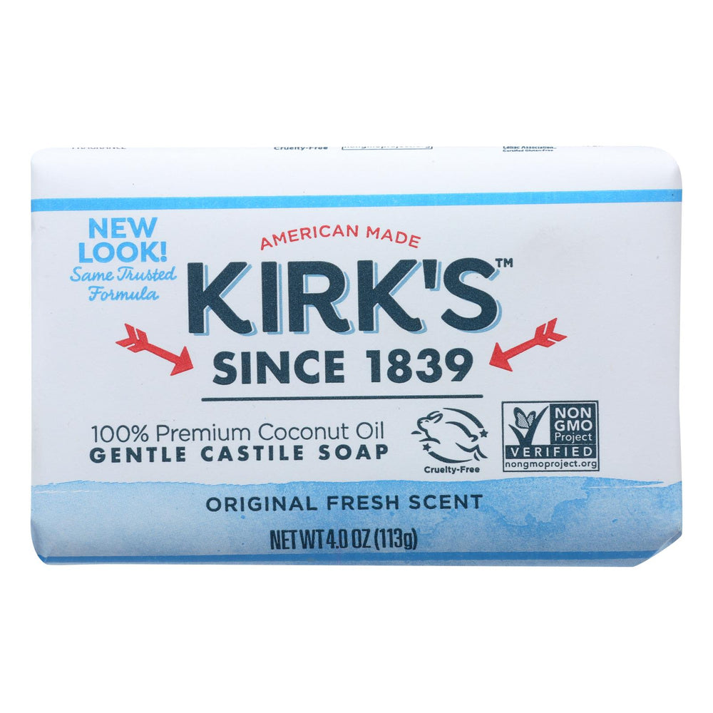 Kirk's Natural Original Castile Soap - 4 Oz