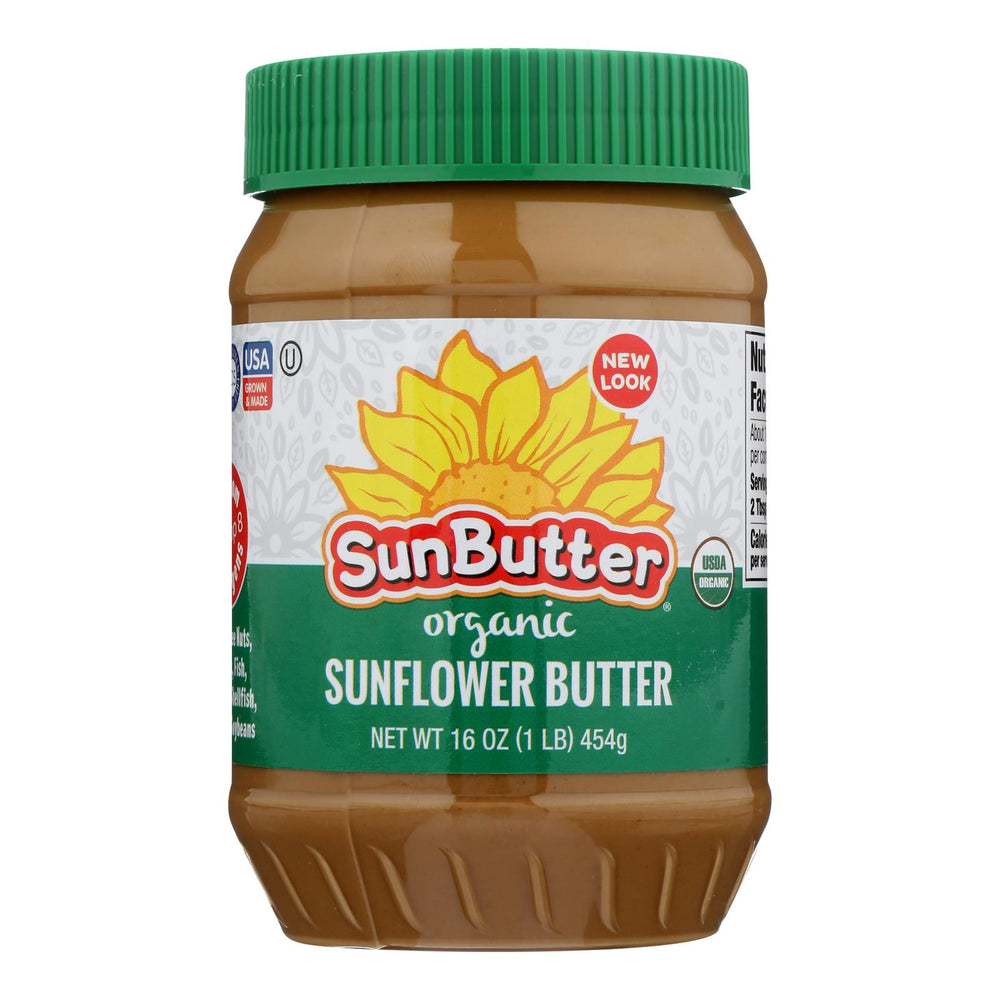 Sunbutter Sunflower Butter - Organic - Case Of 6 - 16 Oz.