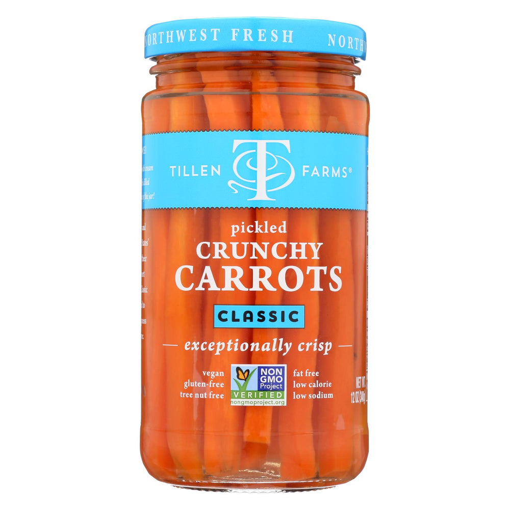 Tillen Farms Carrots - Pickled - Crispy - 12 Oz - Case Of 6