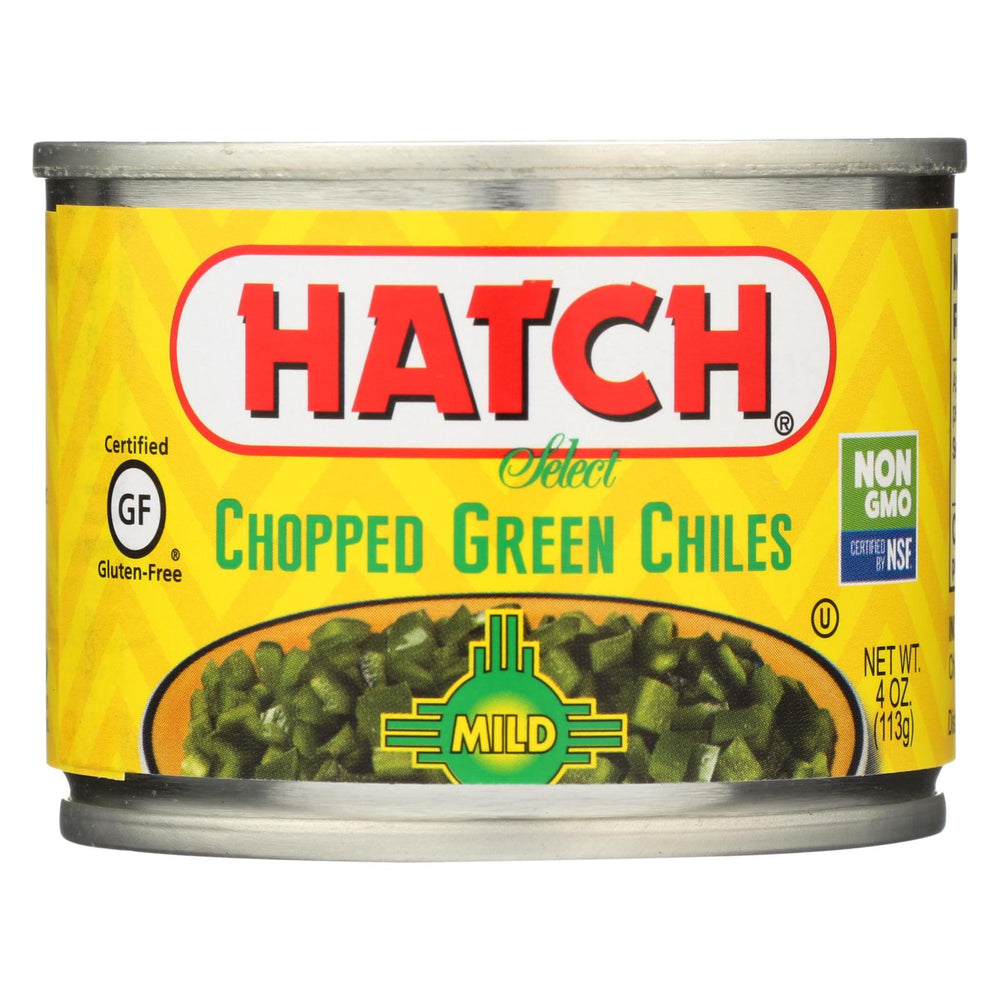 Hatch Chili Roasted Hatch Green Chile - Green Chile - Case Of 24 - 4 Oz.