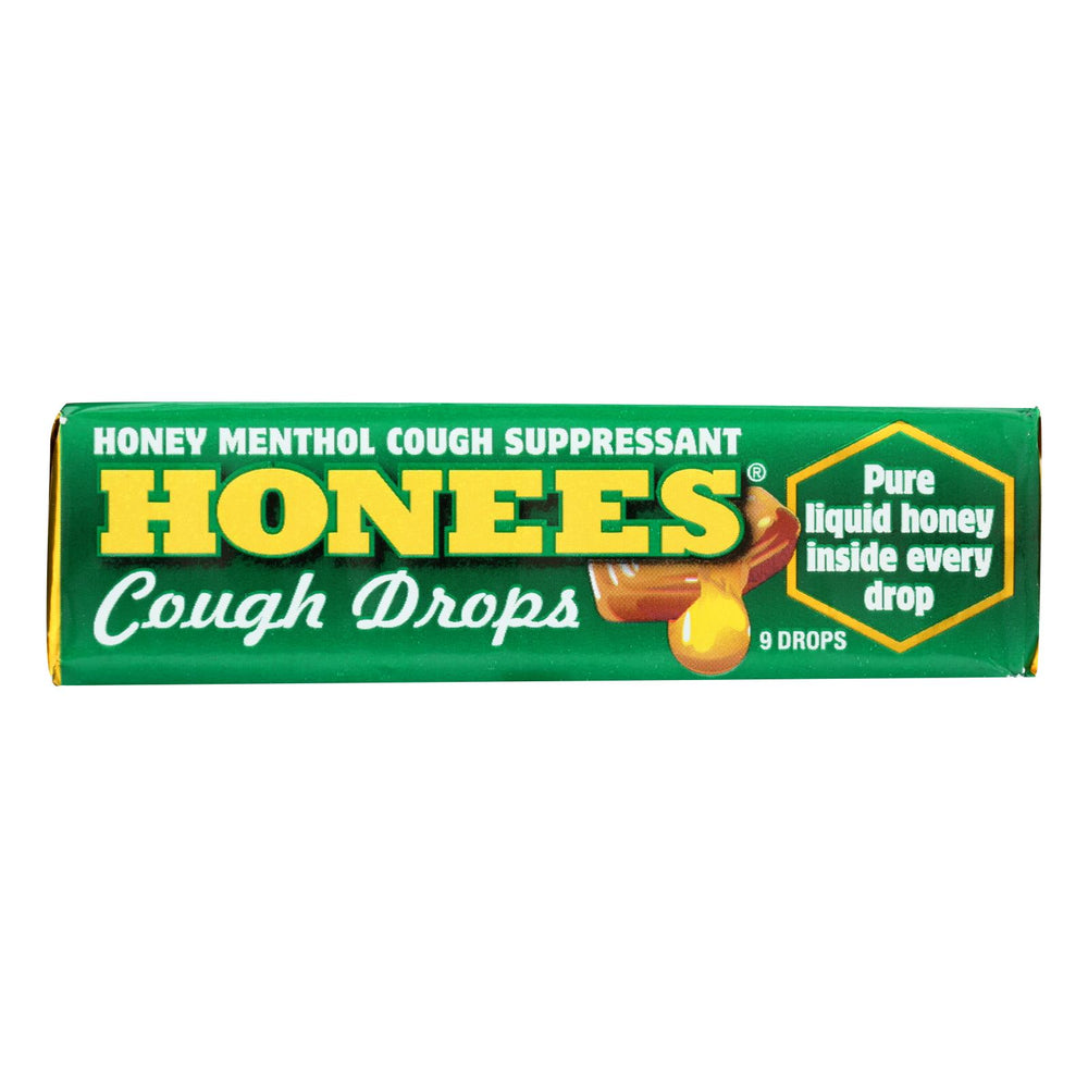 Honees Cough Drops - Menthol - Case Of 24 - 9 Pack