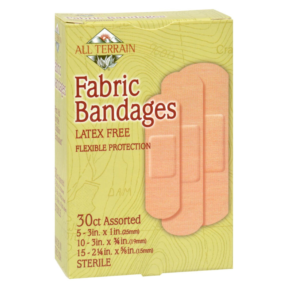 All Terrain - Bandages - Fabric Assorted - 30 Ct