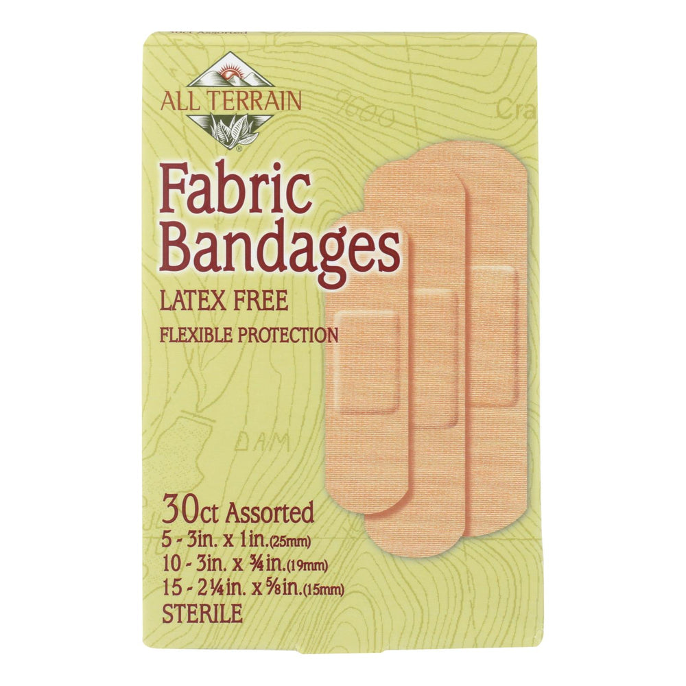 All Terrain - Bandages - Fabric Assorted - 30 Ct