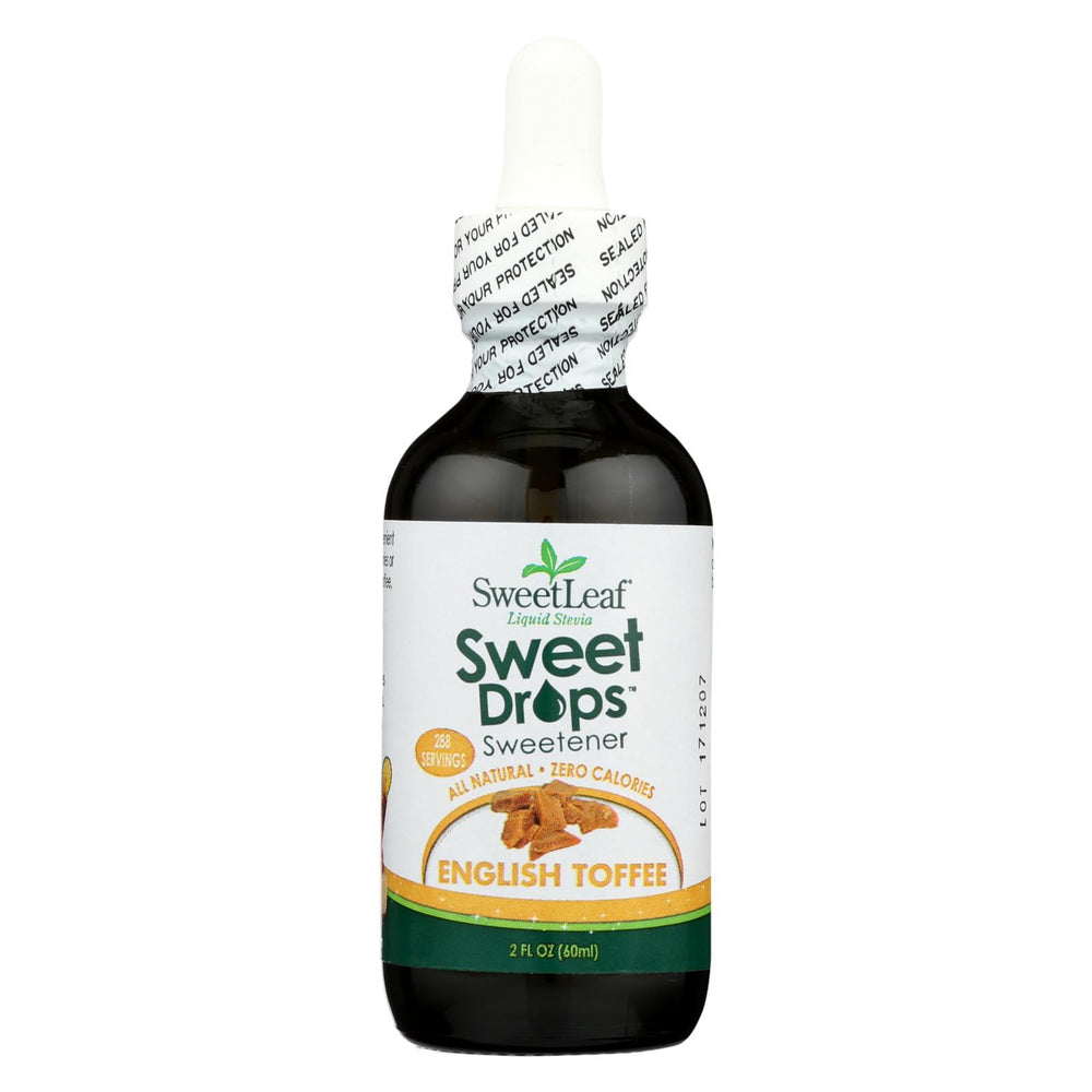 Sweet Leaf Sweet Drops Sweetener English Toffee - 2 Fl Oz