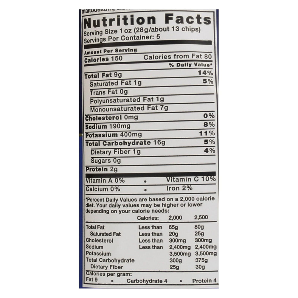 Kettle Brand Potato Chips - Sea Salt And Vinegar - Case Of 15 - 5 Oz.