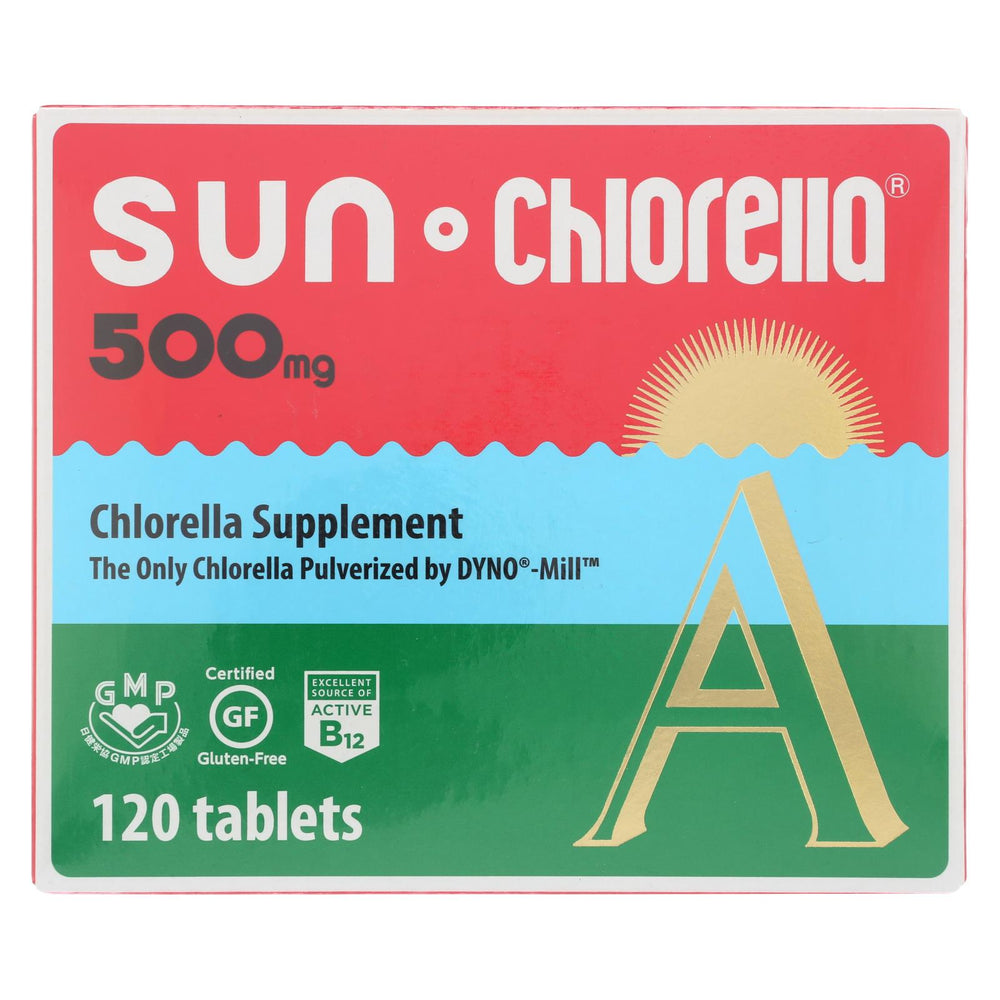 Sun Chlorella A Tablets - 500 Mg - 120 Tablets