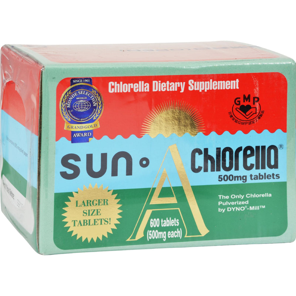 Sun Chlorella A Tablets - 500 Mg - 600 Tablets
