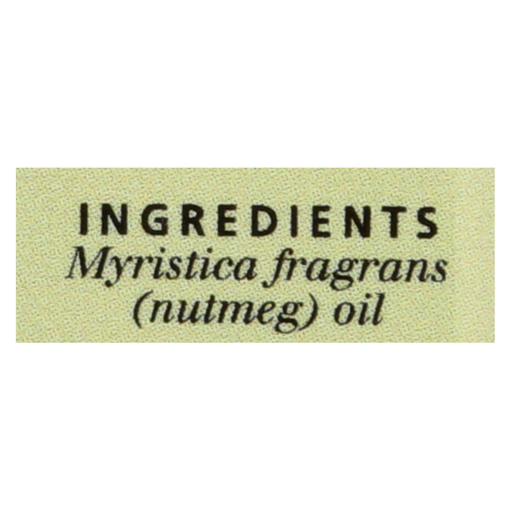 Aura Cacia - Pure Essential Oil Nutmeg - 0.5 Fl Oz