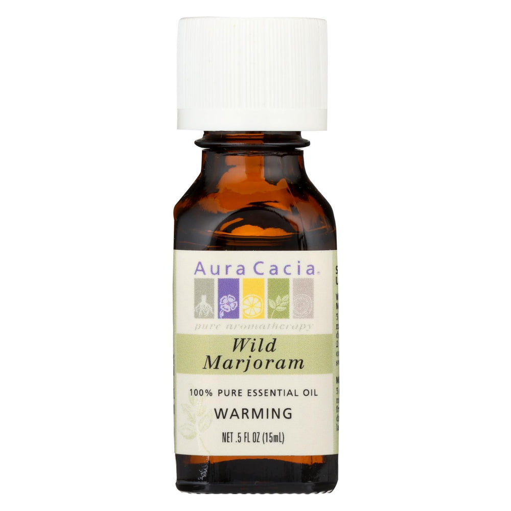 Aura Cacia - Pure Essential Oil Wild Marjoram - 0.5 Fl Oz
