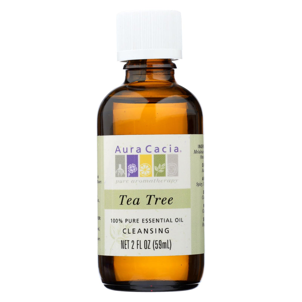 Aura Cacia - 100% Pure Essential Oil Tea Tree Cleansing - 2 Oz