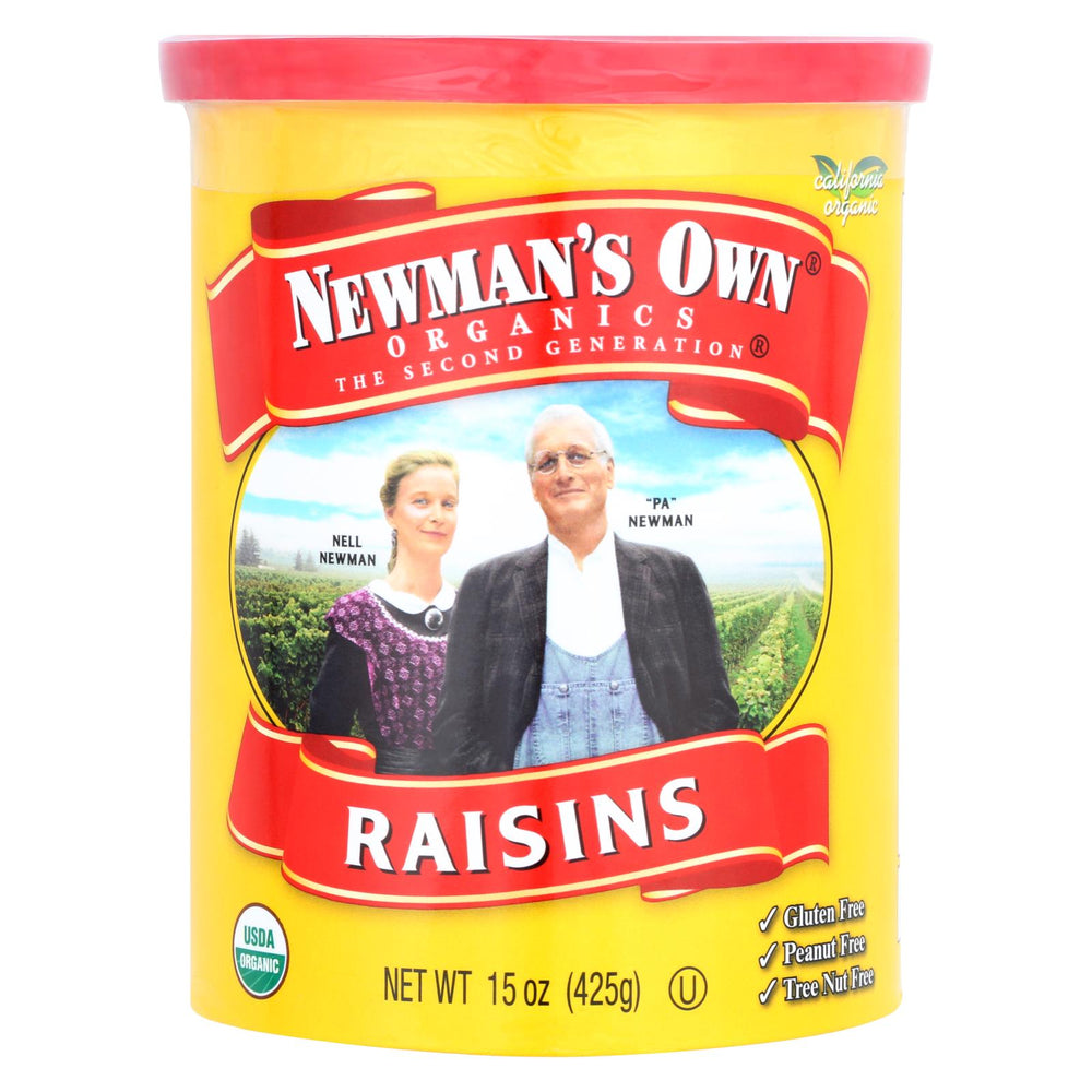 Newman's Own Organics - Raisins - Case Of 12 - 15 Oz.