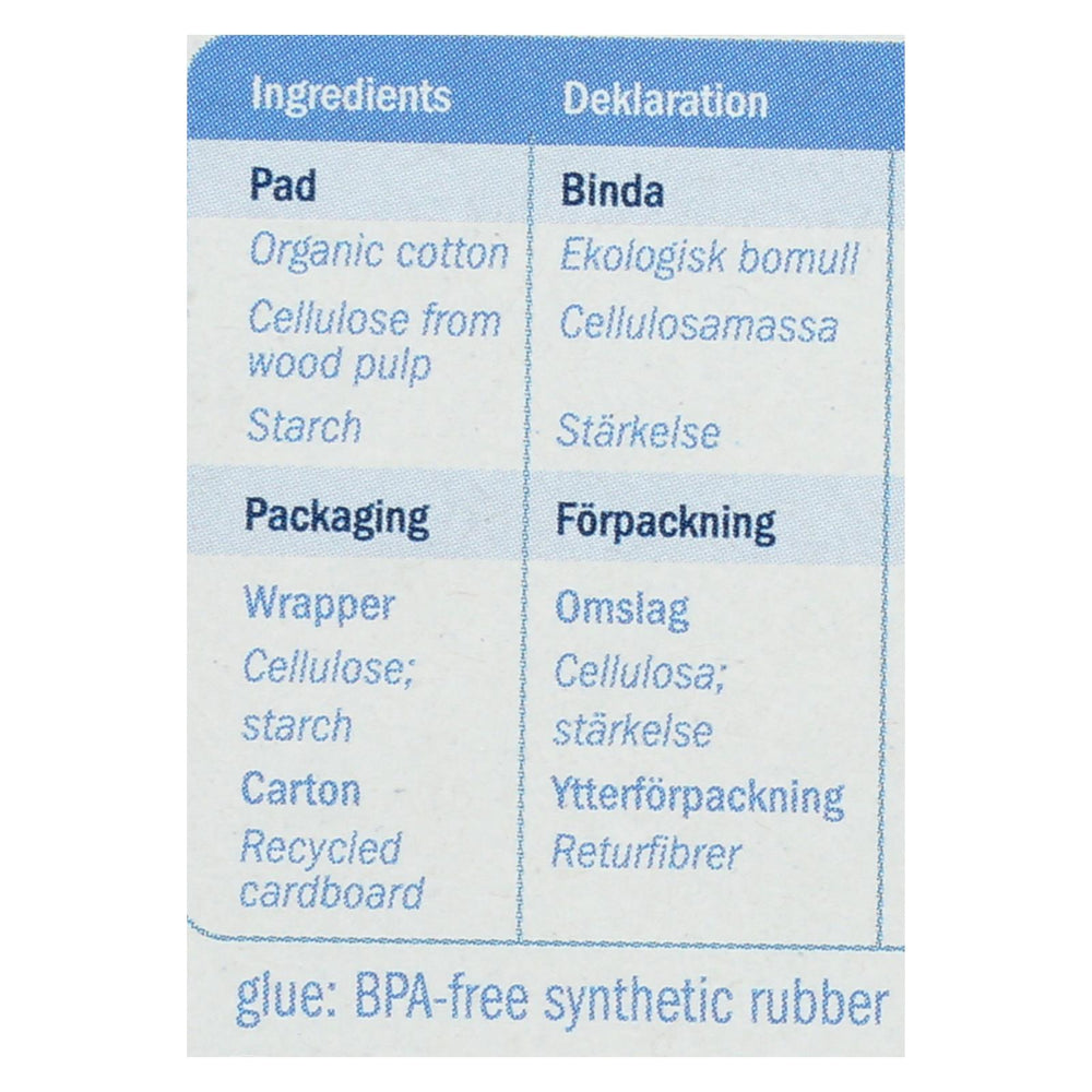 Natracare Natural Ultra Pads W-wings Super W-organic Cotton Cover - 12 Pack